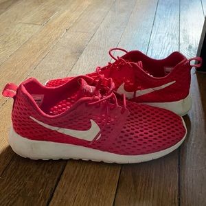 Gently used Nike Red sneakers